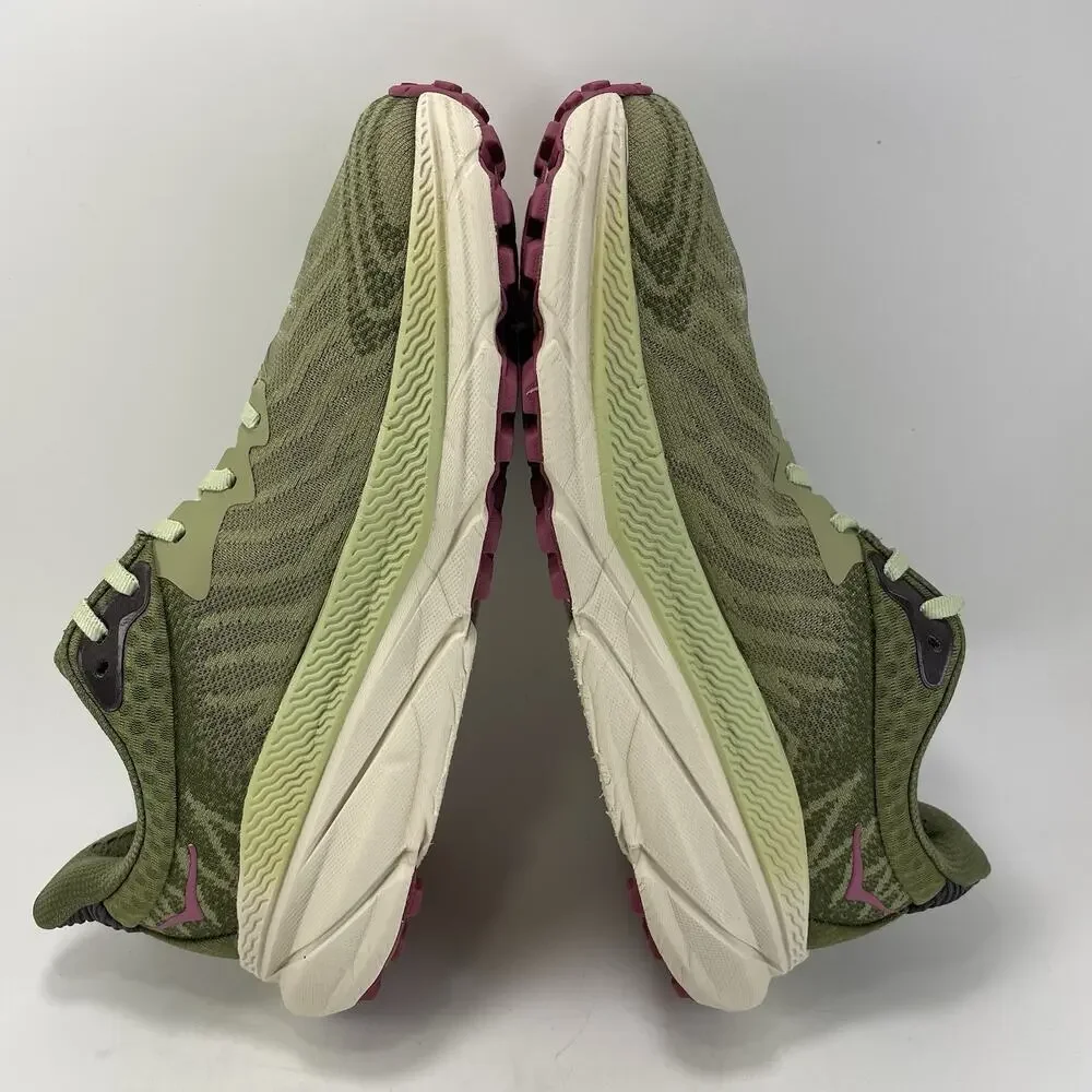 Hoka One One Challenger ATR 7 Trail Running Shoes Womens Size 9D Wide Olive - Picture 5 of 11